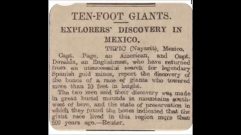 Giants: Reading Newspaper Reports Of Real Giants