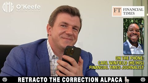 INSANELY WILD PHONE CALL Between James O'Keefe and Financial Times Reporter