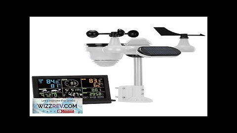 VEVOR 7-in-1 Wireless Weather Station 7.5 in Large Color Display Digital Home Review