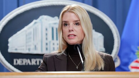 AG Pam Bondi reviews classified Epstein documents