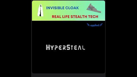 The invisible Cloak - Real life wearable stealth technology