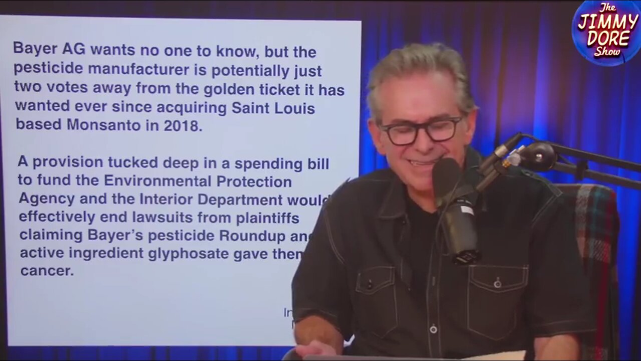 Glyphosate Manufacturer Bayer Wants Immunity