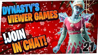 🎅 3 Sleeps Till Christmas 🎄🎁 Fortnite with viewers! !join