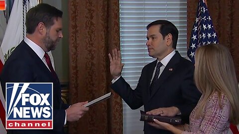 BREAKING: Marco Rubio sworn in as secretary of state