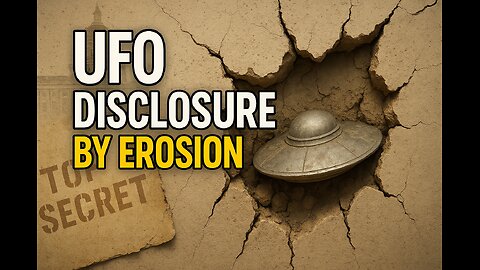 UFO Disclosure by Erosion