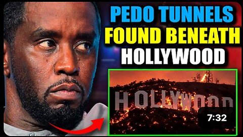 Wildfire Investigators Uncover Vast Network Of Child Trafficking Tunnels Beneath Hollywood