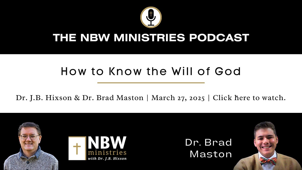 1176. How to Know the Will of God