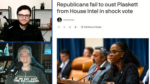 Plaskett remains in House Intel after Republican failed ousting▮The Jimmy Dore Show