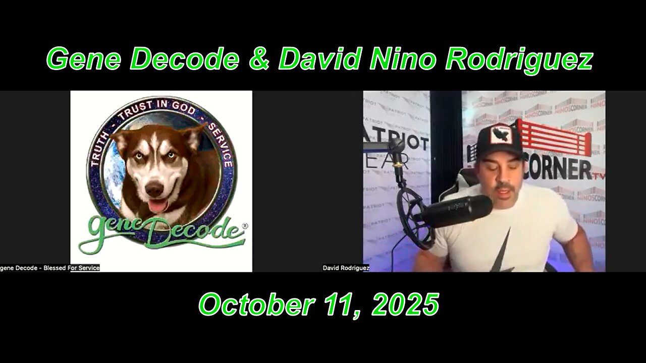 Gene Decode "Generals Were Arrested/Operation Now In Full Swing" 10-11-25