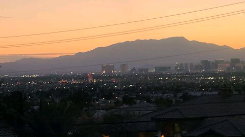 Did you see tonight's Las Vegas sunset? Check this out! 02.12.2025 #follow #lasvegas #weather