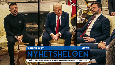Nyhetshelgen 287 – Slutfjäskat! Öst mot väst igen