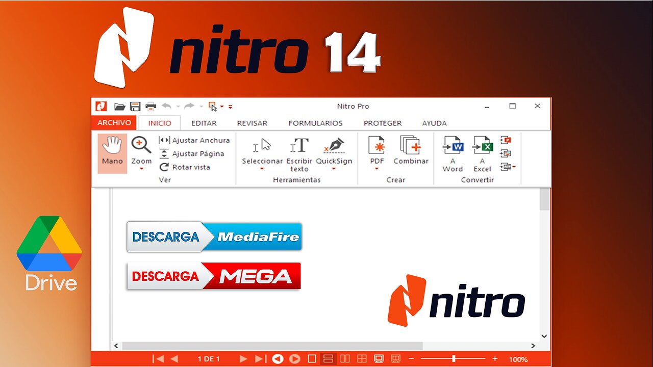 Instalar y Activar Nitro PDF Pro v14.17.2.29 (Multilenguaje) - LICENCIA ILIMITADA