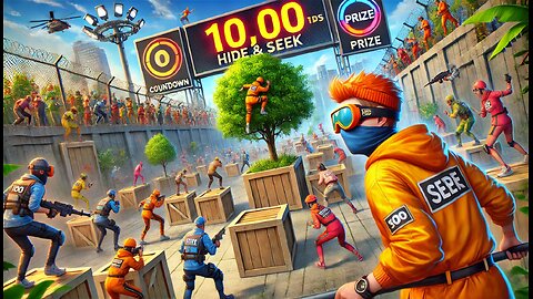 🚨I Got 100 Fans To Play Extreme Hide _ Seek 🚨