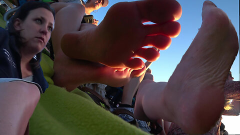 PREVIEW Music Festival Girl Candid Feet, Arches, and Soles Complete Edition (faceshot)