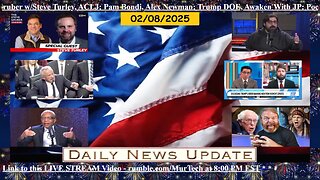 Steve Gruber w/Steve Turley, ACLJ: Pam Bondi, Alex Newman: Trump DOE, Awaken With JP: Pocahontas | EP1467