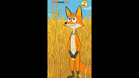 🦊The Cornfield and the Fox’s Defeat। Funny Animal Short Story। Fox Masti Story