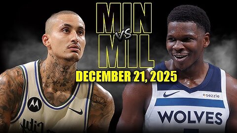 🔥 Minnesota Timberwolves vs Milwaukee Bucks game highlights