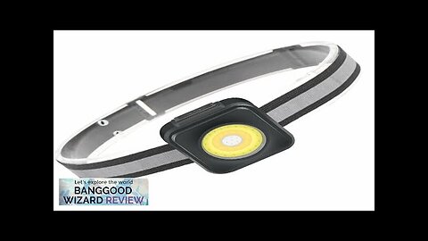 Ultralight COB Mini LED Headlamp USB Rechargeable Portable Strong Outdoor Lighting Headlamp Review