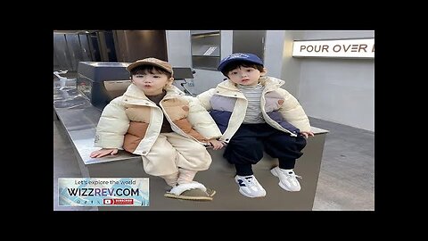 Kids Down Outerwear Winter New Warm Coats Baby Stand Collar Down Jackets Review