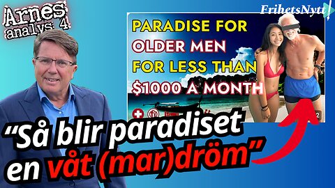 Pensionärer flyr Sverige rakt in i katastrof - Arnes Weinz analys Nr4