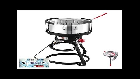 10 Qt Fish and Wing Fryer Aluminum Outdoor Propane Deep Fryer Kit Review