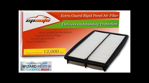 EPAuto GP013 (CA10013) Rigid Panel Engine Air Filter Review