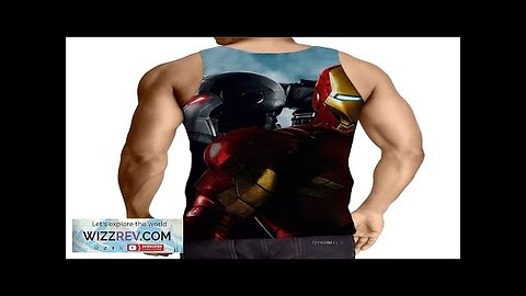 Marvel Comics Two Iron Man Unique Design Full Print Tank Top Review