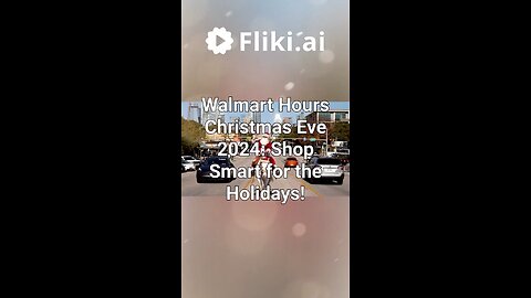 Walmart hours Christmas Eve 2024: Here's when stores open and close on Dec. 24