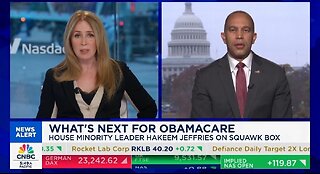 Hakeem Jeffries SNAPS at CNBC Host Challenging Him on Dems’ Obamacare Plan: Shame on You