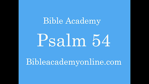 Psalm 54