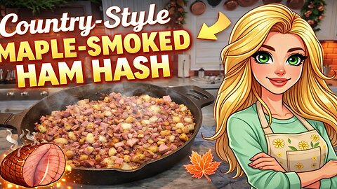 Easy Country-Style Maple-Smoked Ham Hash (Perfect for Leftover Ham!)