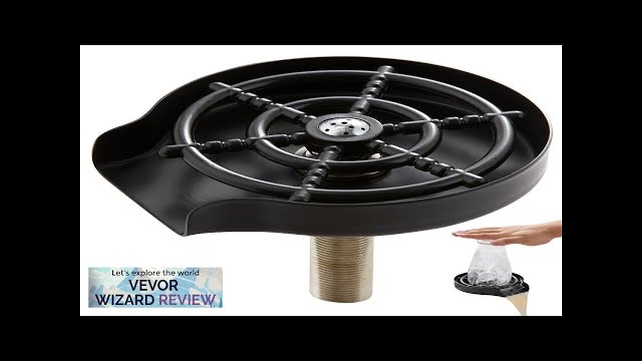 VEVOR Glass Rinser 10 Powerful Spraying Jets 360° Rotating Cup Rinser Review