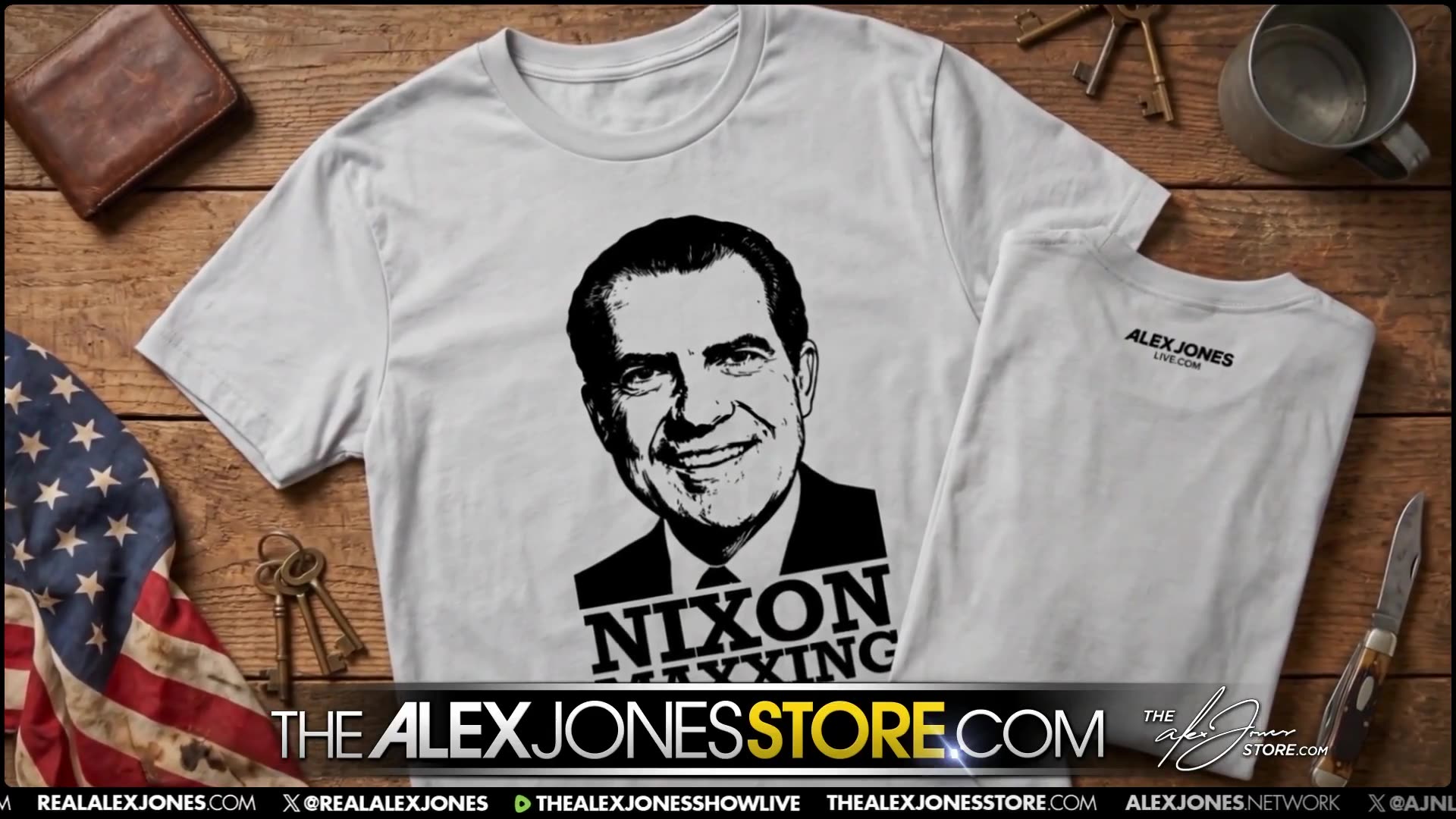 Watch Alex Jones & Roger Stone Discuss Nixonmaxing, Vance Abandonment, Socialist Takeover