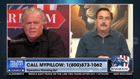 Visit MyPillow.com/warroom And Get Your WarRoom Posse Exclusive Deals Today!