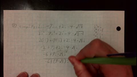 Saxon Algebra 2 Lesson 51 (a)