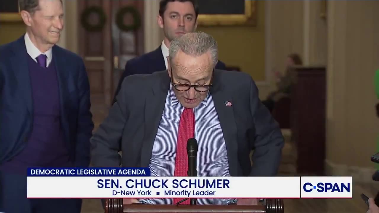 Chuck Schumer Says He’ll Confront Hegseth