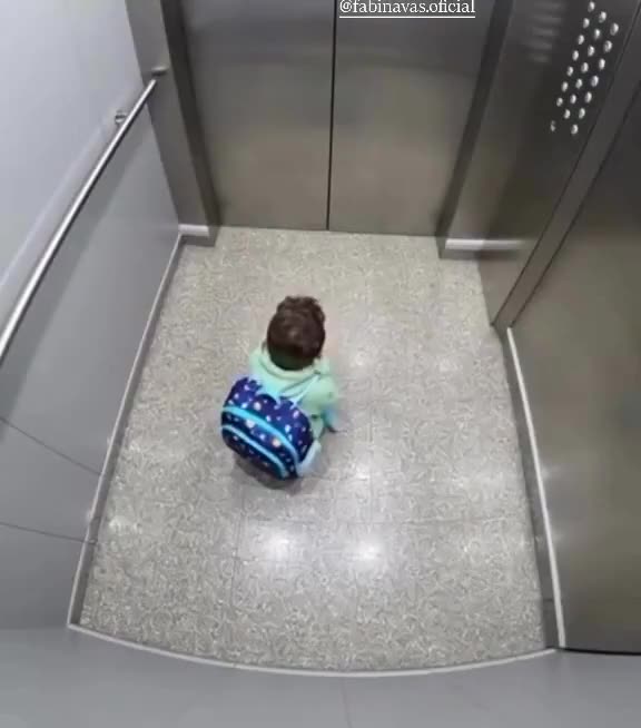 A little boy got stuck in an elevator and softly prayed, “Lord, please open...