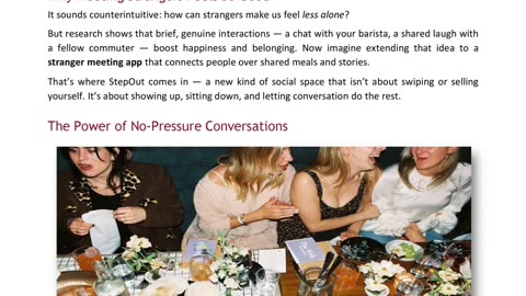 StepOut | Turning Tables Into Connections