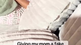 This lady is super slow at catching on. It's funny