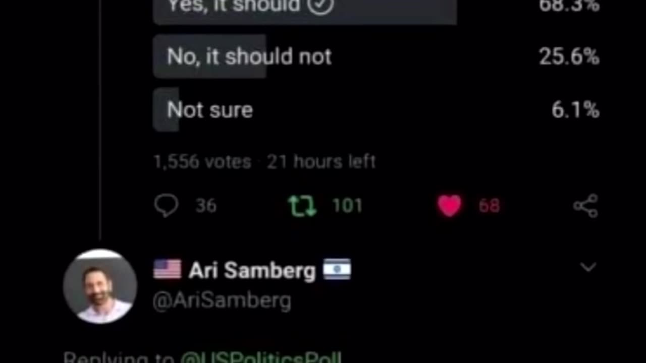 A 'shut this poll down order' yields immediate results!😁