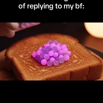 Toast spreading ASMR has my heart ❤️ #toast #aigenerated #asmr #aiasmr #veo3 #satisfying #aitoast