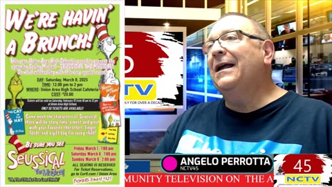 NCTV45 NEWSWATCH MORNING WED MARCH 12 2025 WITH ANGELO PERROTTA