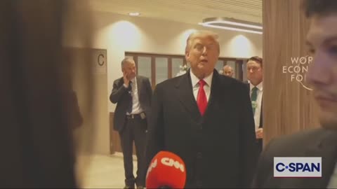 Trump Speaks to Reporters Following Meeting with Mark Rutte