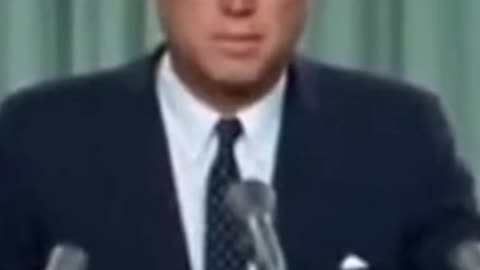 John F Kennedy has a message #satire