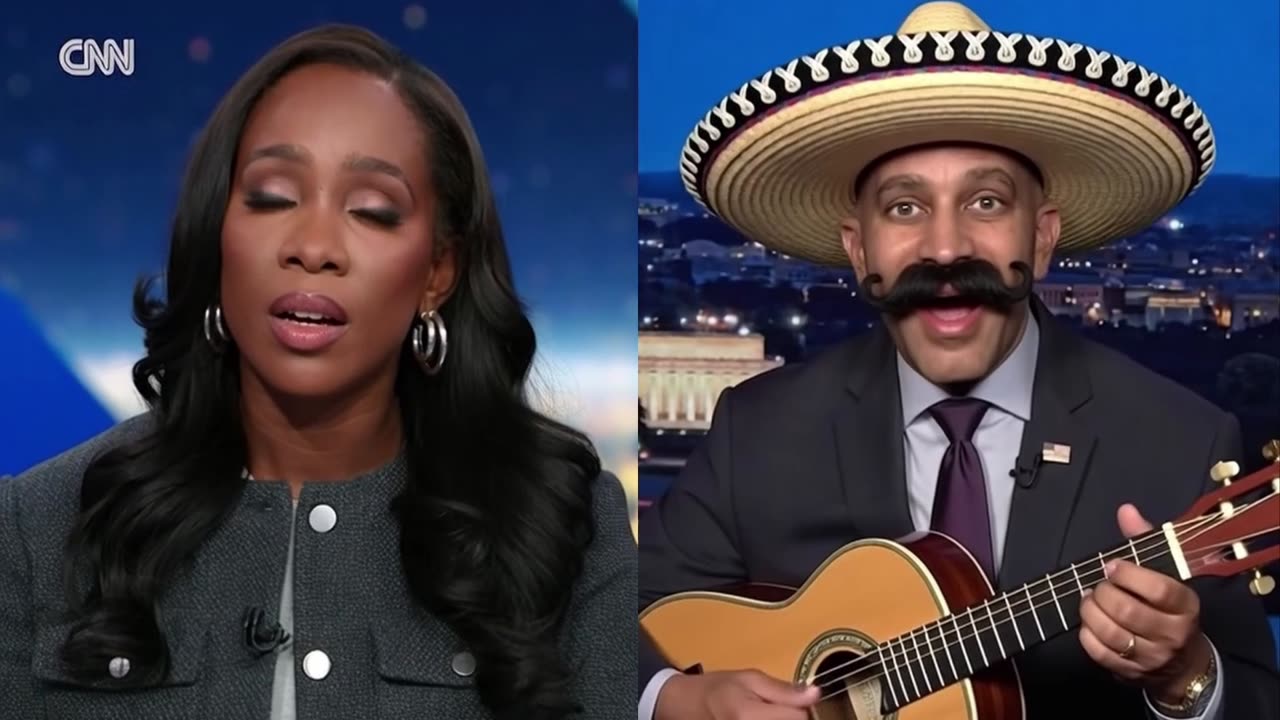 CNN fed up: Hakeem Jeffries crazy over Trump’s Mariachi Meme