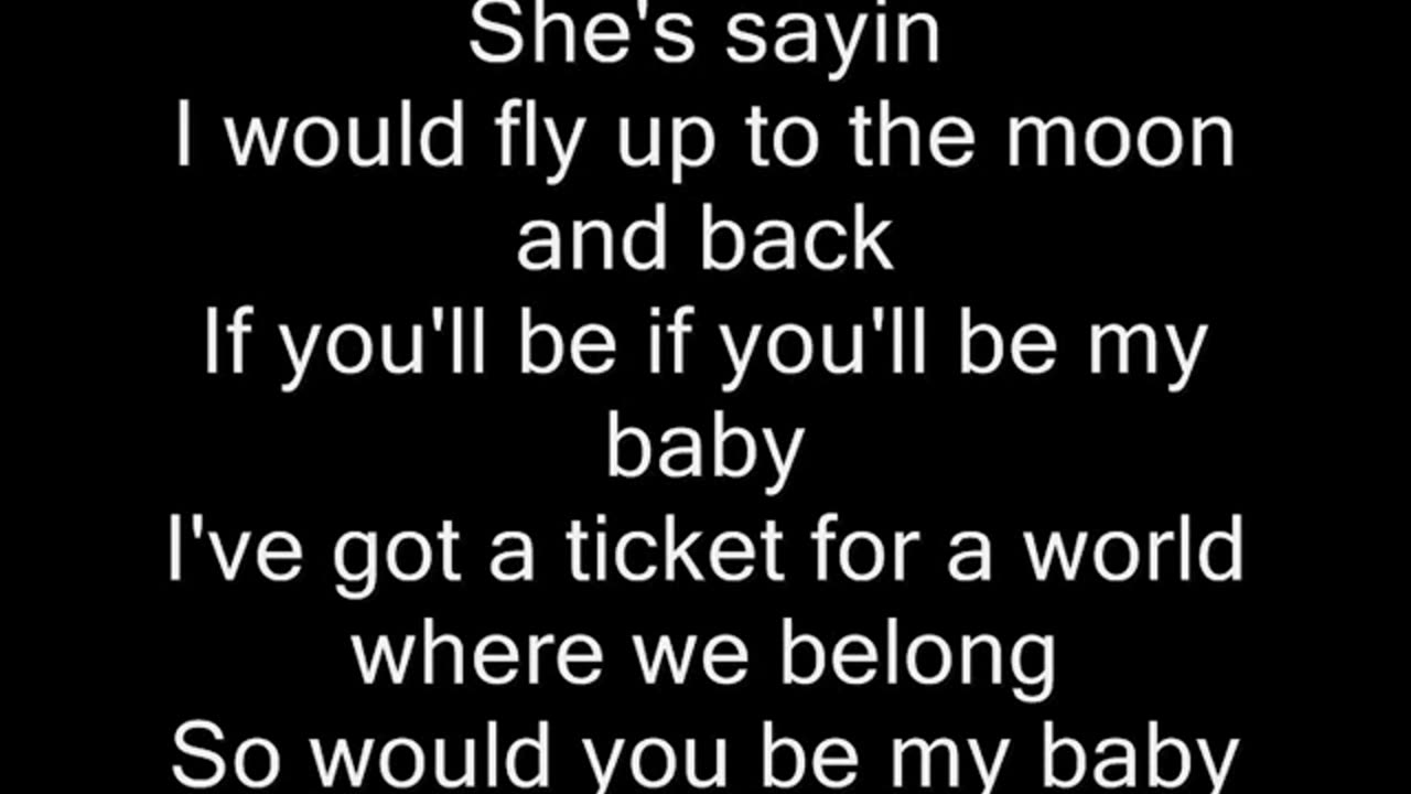 Savage Garden - To the moon and back (Lyric Video