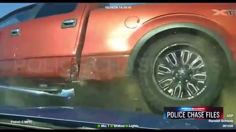 A High-Speed Chase Ends With Arkansas Troopers Flipping a Ford F-150