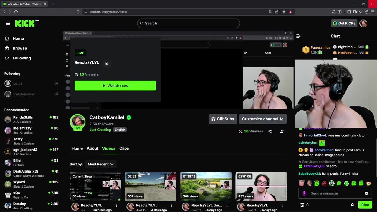 Reacts/YLYL - Quick stream to hit the last of the metrics (12/1/2025)