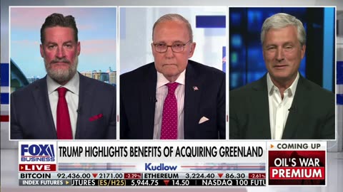 Joining Kudlow on Fox Business to Discuss Potential U S Territory Expansion