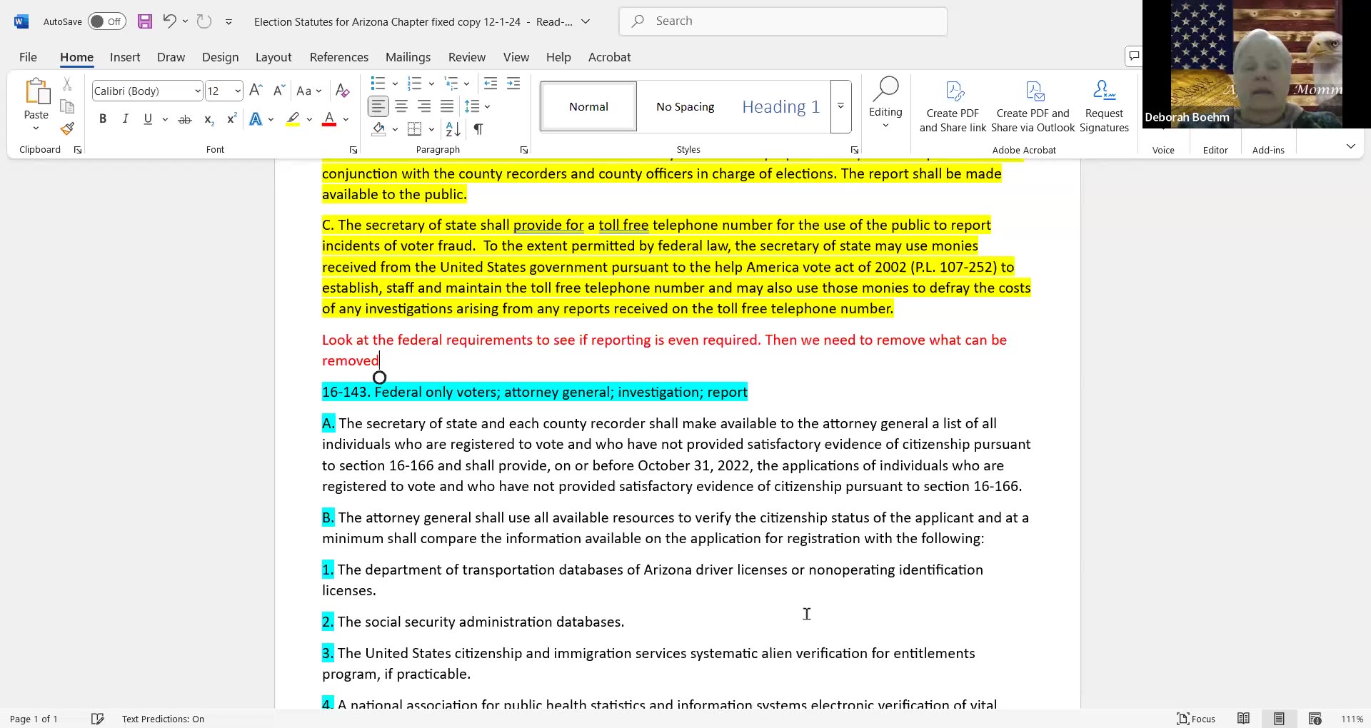 Arizona Clean up Statutes online video 3 Jan 14th 2025